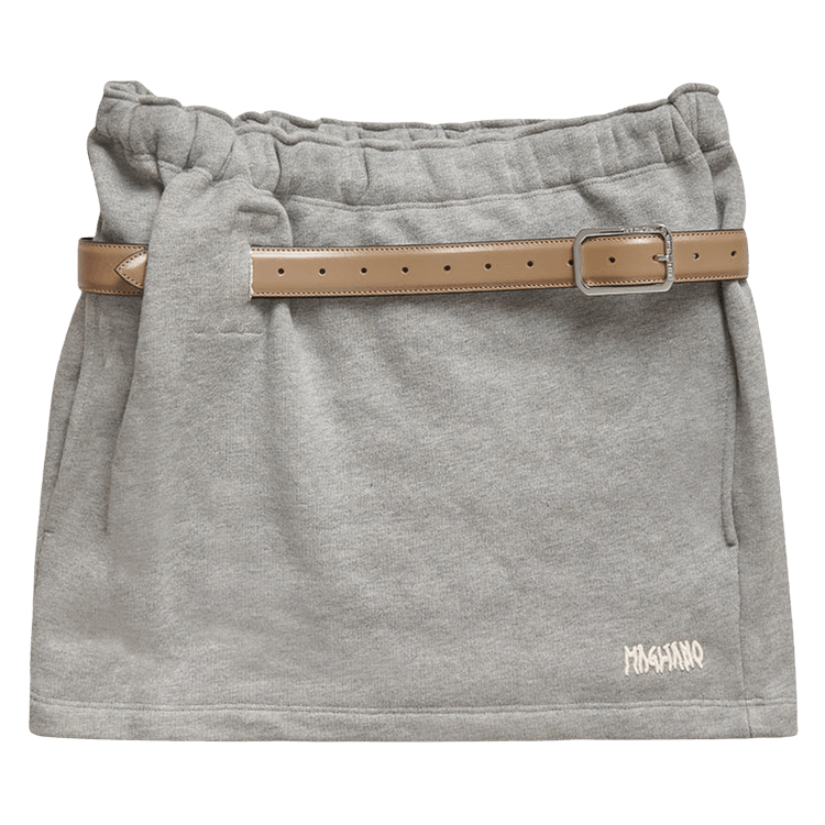 Magliano Provincia Mini Skirt "Grey Melange"