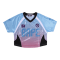 BAPE Dip Dye Multi Logo Mini Tee "Blue"