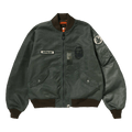 BAPE Multi Patch Bomber Jacket "Olive Drab"
