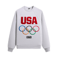 Kith For Team USA Raglan Nelson Crewneck "Light Heather Grey"