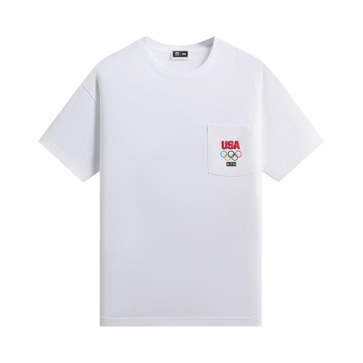 Kith For Team USA Pocket Tee "White"
