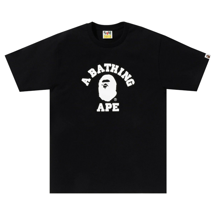 BAPE Stone Eye College Tee "Black"