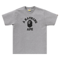 BAPE Stone Eye College Tee "Grey"