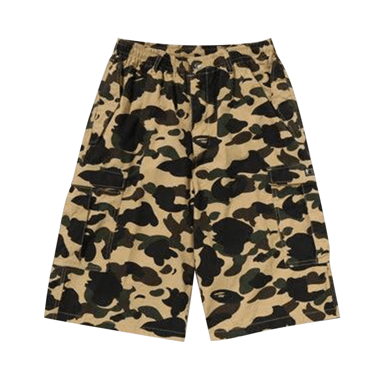 BAPE Camo Ripstop Cargo Shorts "Yellow"