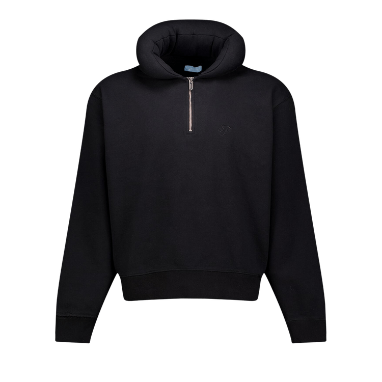 3.PARADIS Pillow Neck Sweater "True Black"