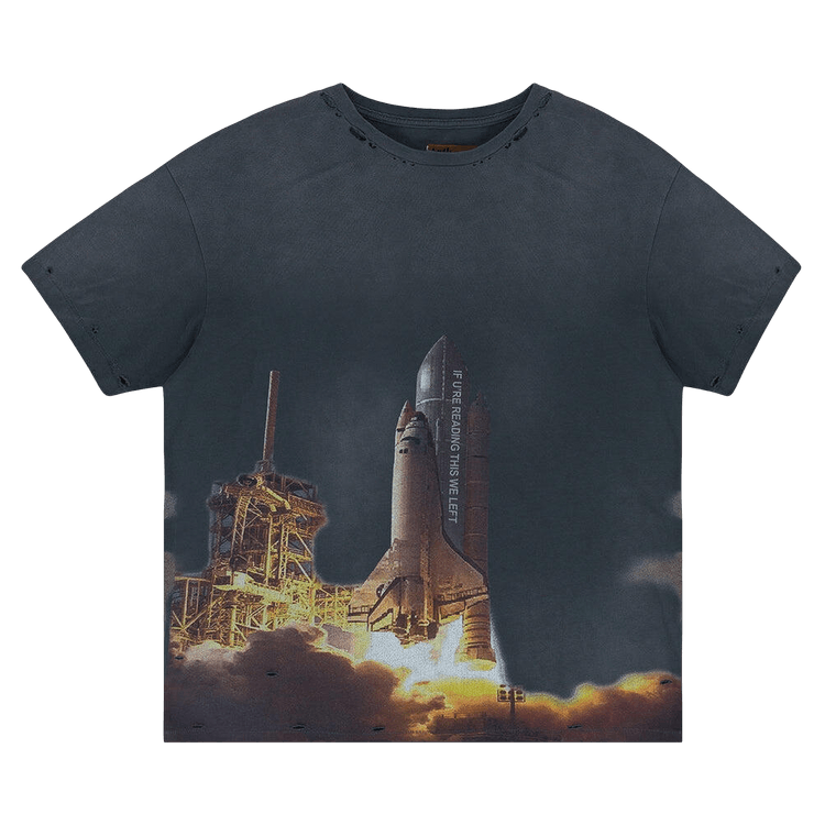 Birth Of Royal Child Rocket Tee "Washed Black"