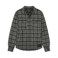 Born x Raised Flannel Shirt Jacket "Grey"