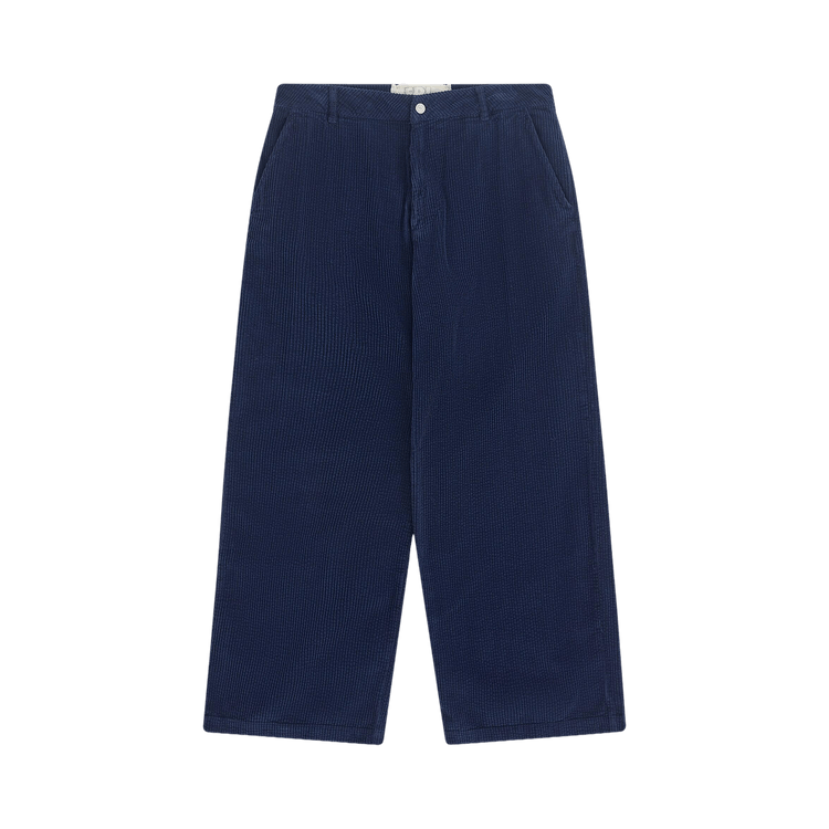 ERL Corduroy Pants Woven "Navy"