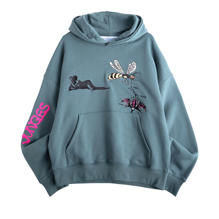 Jungles Pollinate Hoodie "Green"