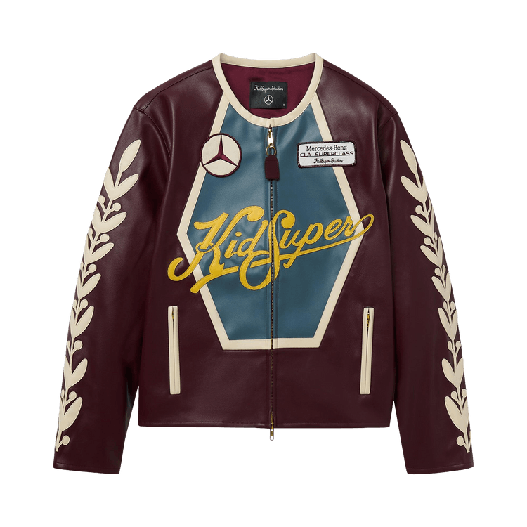 KidSuper x Mercedes Benz Racer Jacket "Burgundy"