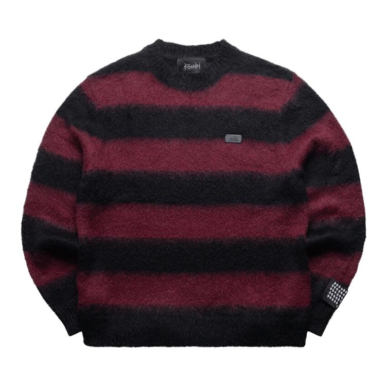 Ksubi Rugged Mohair Knit Crewneck "Multicolor"
