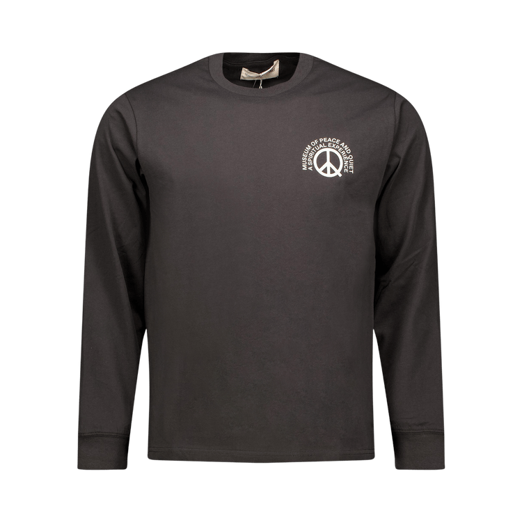 Museum of Peace & Quiet Spiritual Experience Long-Sleeve T-Shirt "Black"