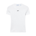 Off-White Off Stamp Rib Basic Tee "White/Black"