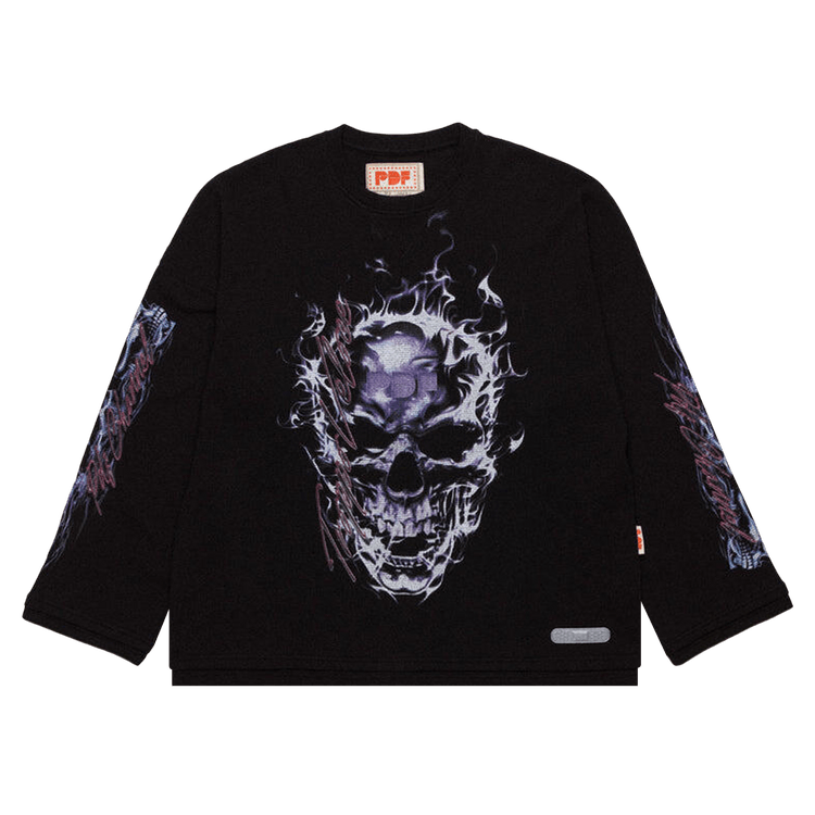 PDF Skull Long-Sleeve "Black/Skulls"