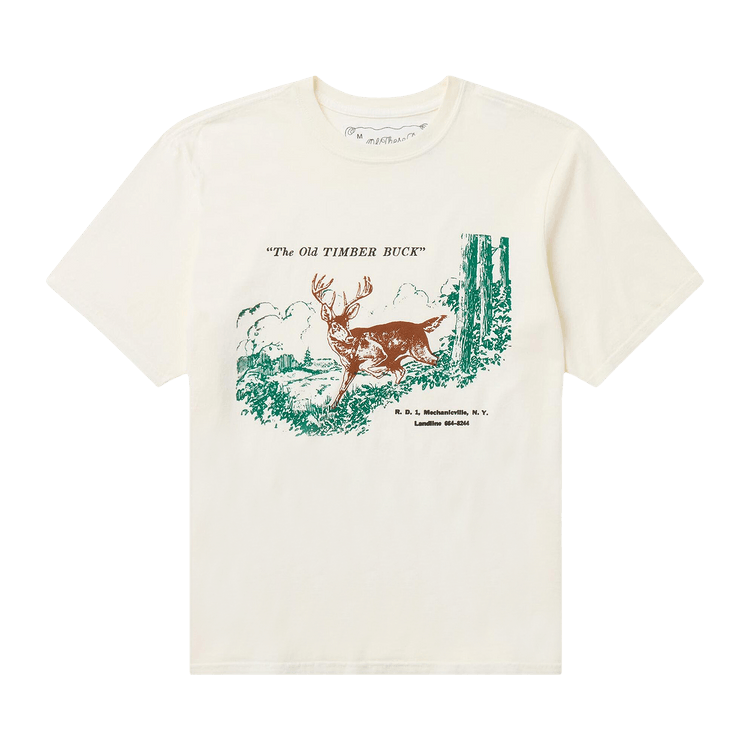 One Of These Days Old Timber Buck T-Shirt "Bone"