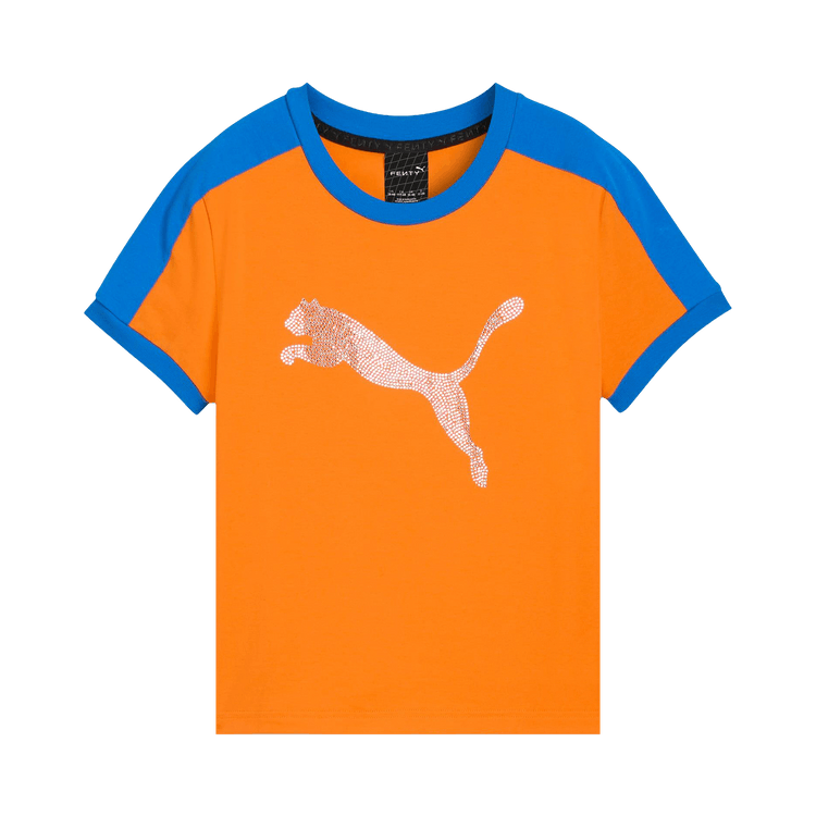 Puma x Fenty T7 Slim Tee "Rickie Orange"