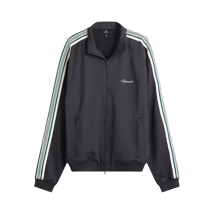 Represent Clo Taped Track Jacket "Jet Black"