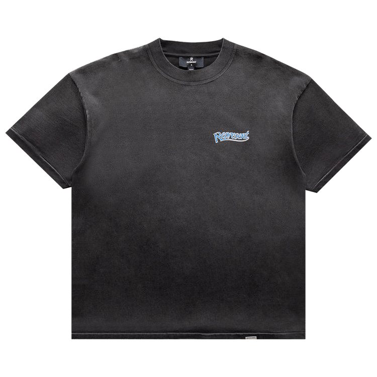 Represent Clo Showcasing T-Shirt "Stained Black"