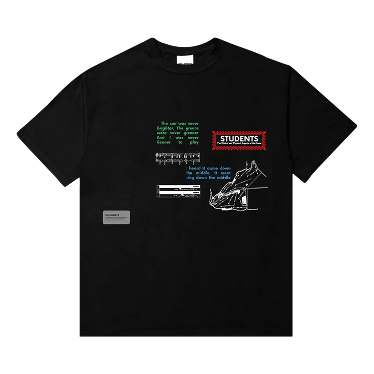 Students Golf Theory T-Shirt "Black"