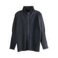 Homme Plissé Issey Miyake Basics Zip Up Cardigan "Navy"