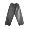 Balenciaga Baggy Pants "Light Heather Grey/Yellow"