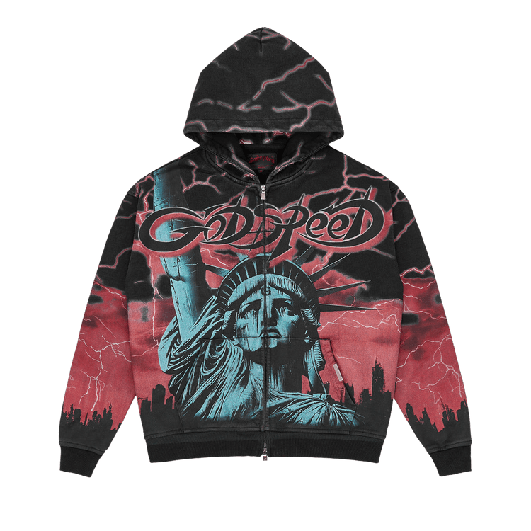 Godspeed Voltage Zip Hoodie V2 "Red"