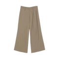 ERL Nylon Pleated Suit Trousers Woven "Khaki"