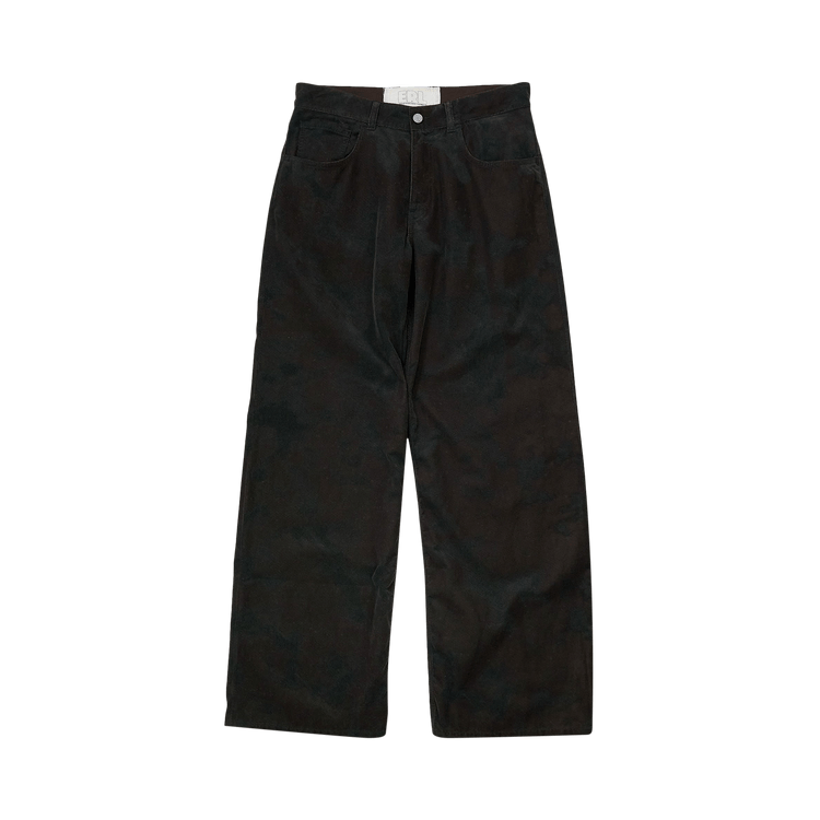 ERL Corduroy Pants Woven "Brown"