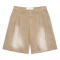 ERL Pleated Chino Shorts Woven "Beige"