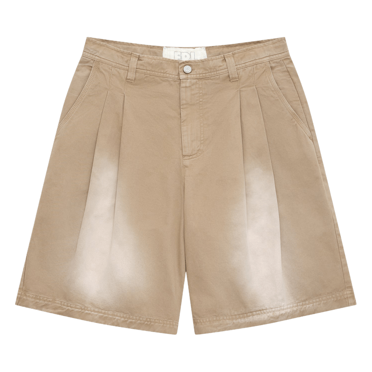 ERL Pleated Chino Shorts Woven "Beige"