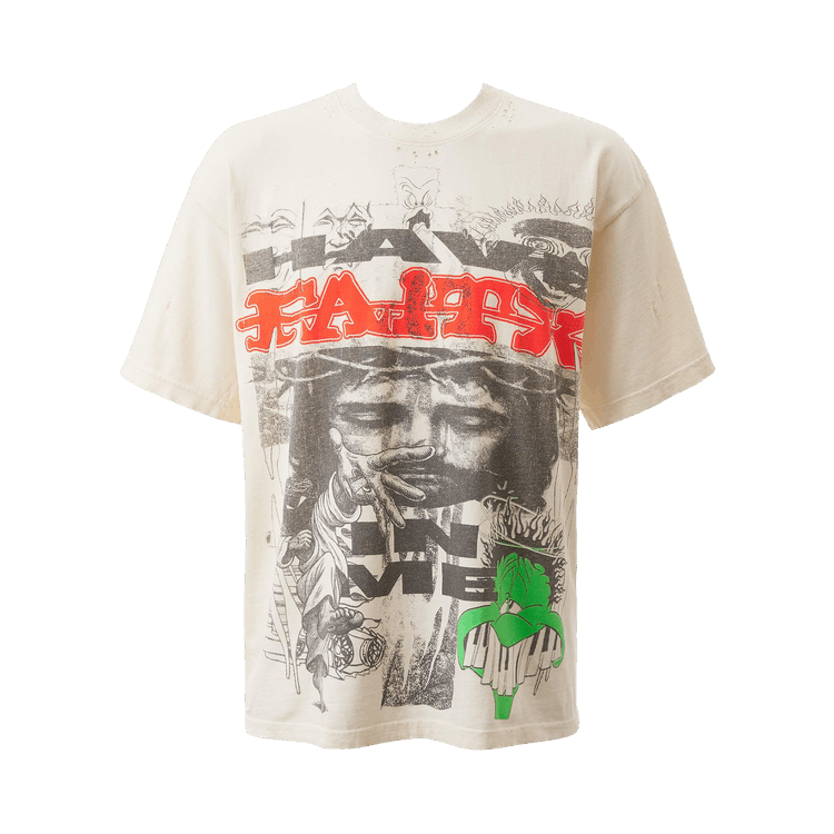 Hellstar Have Faith T-Shirt "White"