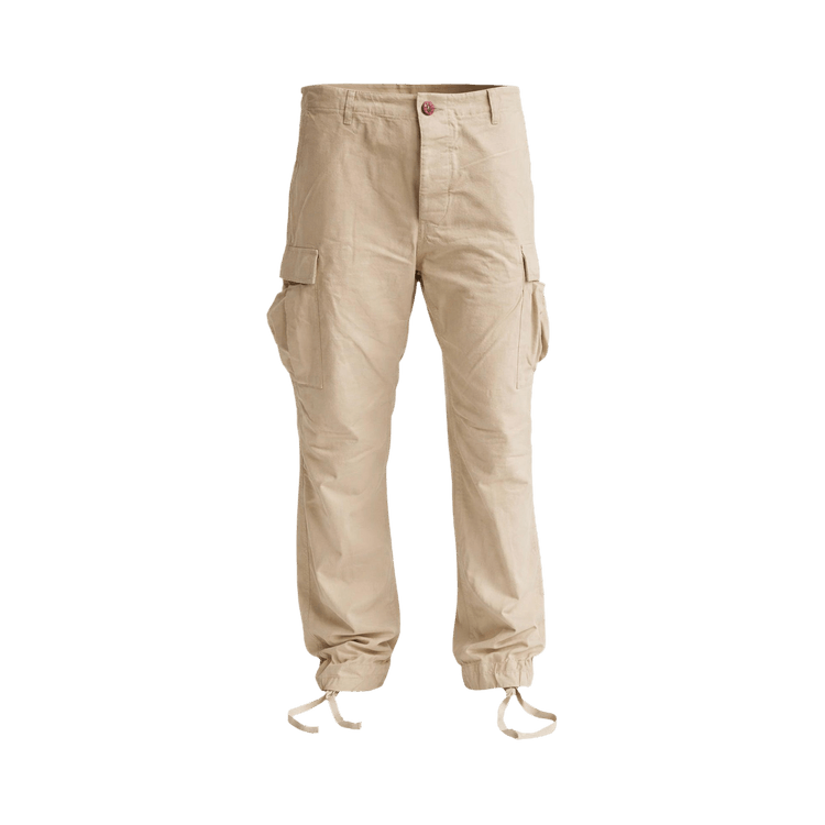 Hellstar Canvas Cargo Pants "Cream"