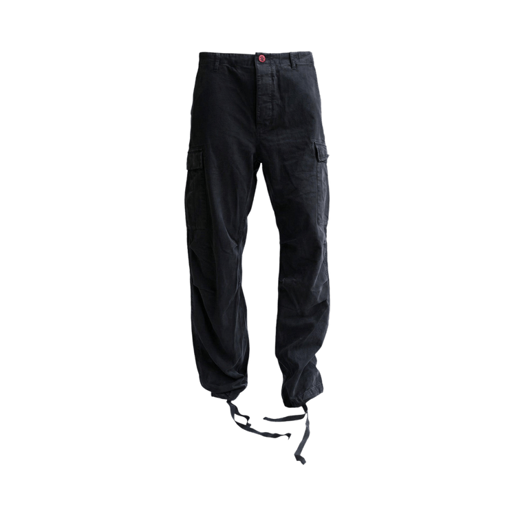 Hellstar Canvas Cargo Pants "Black"