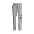 Hellstar Tribal Flame Sweatpants "Grey"