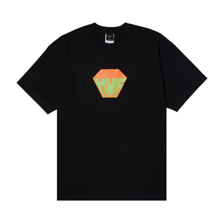 HUF Big Block Short-Sleeve Tee "Black"