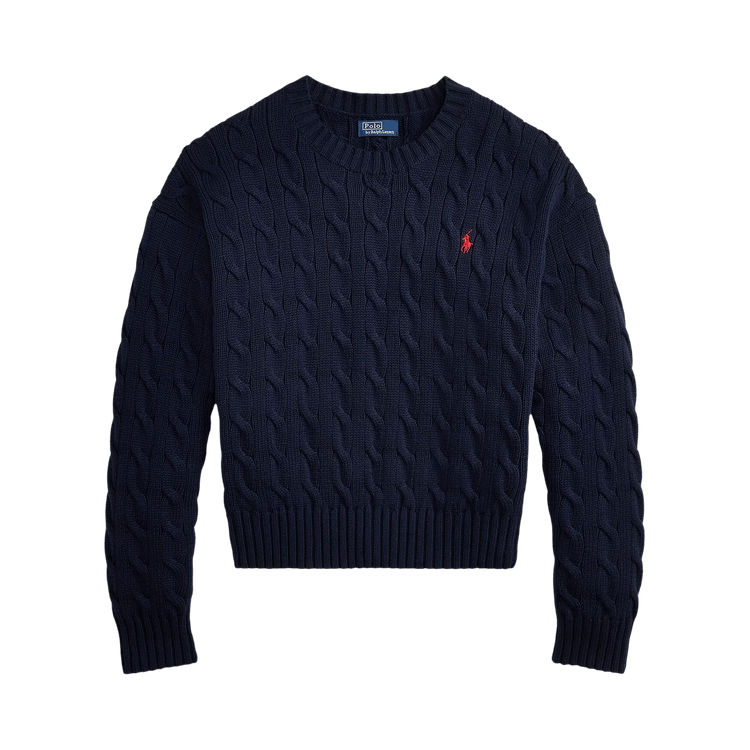 Polo Ralph Lauren Crew Pullover Sweater "Hunter Navy"