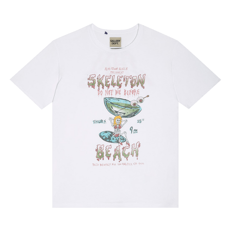 Gallery Dept. Don't Die Tee 'Clean White'