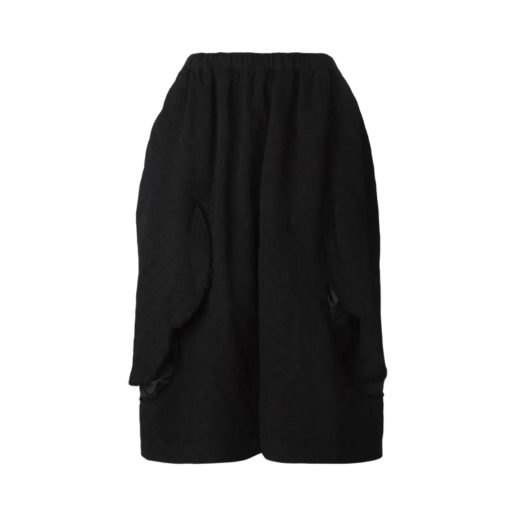 Comme des Garçons Ruffled Layer Design Skirt "Black"