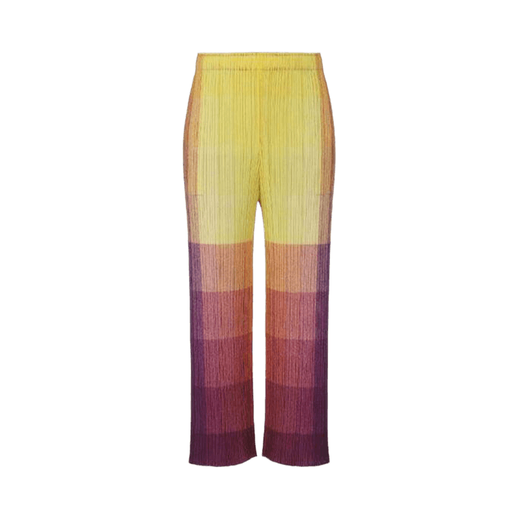 Pleats Please Issey Miyake Photon March Pant "Yellow"