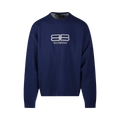 Balenciaga Crewneck Sweater "Navy/Grey"