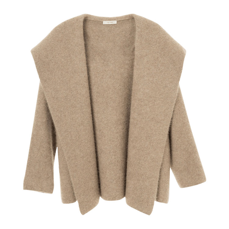The Row Molli Cardigan "Light Pebble"