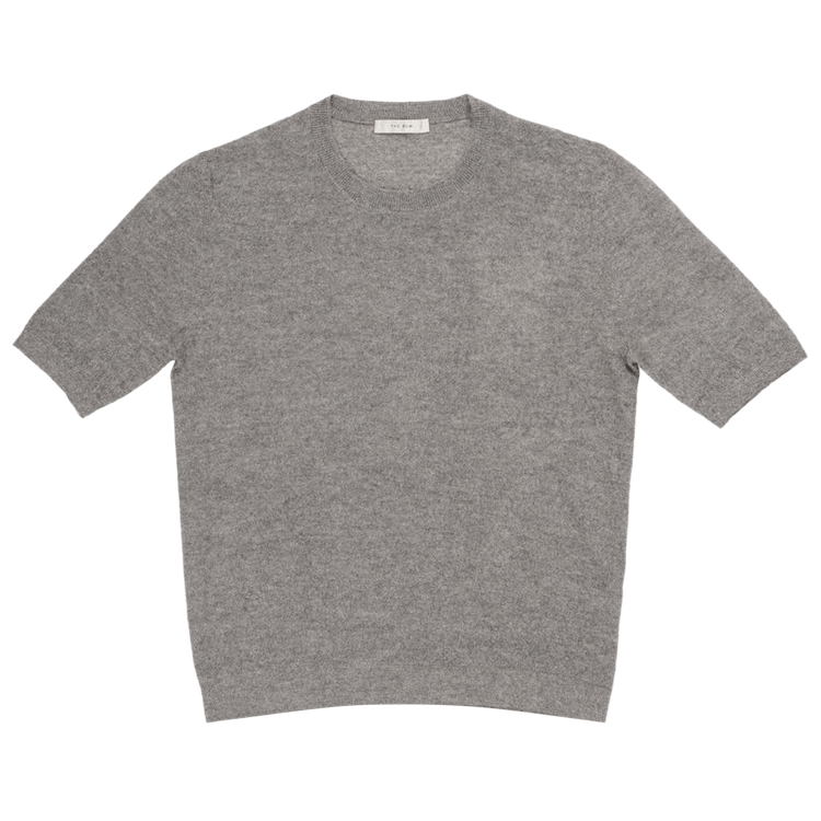 The Row Marika Top "Medium Grey Melange"