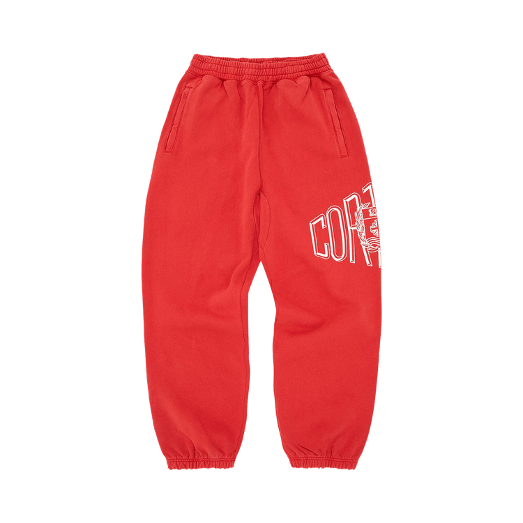 Corteiz Sophomore Sweatpant "Red"