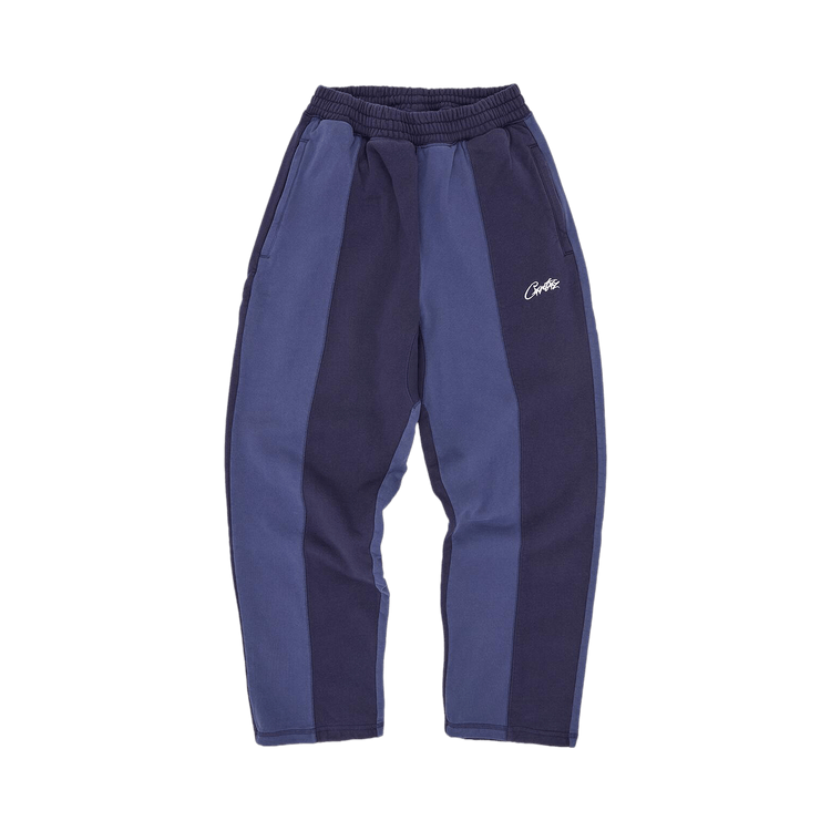 Corteiz HMP Contrast Open Hem Sweatpant "Navy"