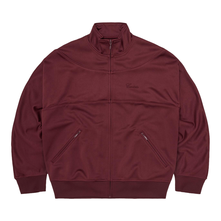 Corteiz Speciale Track Jacket "Burgundy"