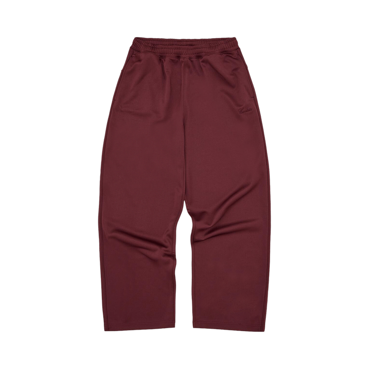 Corteiz Speciale Track Pant "Burgundy"