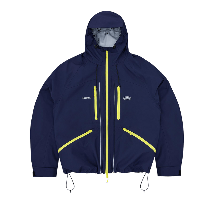 Corteiz Elitework Apex Shell Jacket "Navy"
