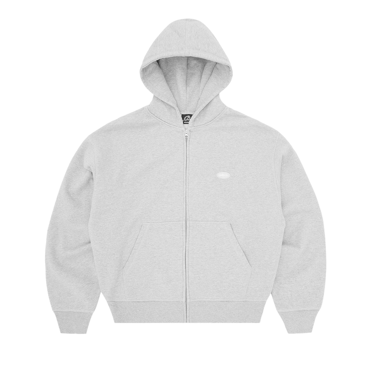 Corteiz Mini Island Zip Hoodie "Heather Grey"