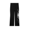PURPLE BRAND Midweight Fleece Flared Pant "Black"