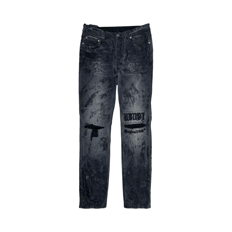 Ksubi Chitch Denim "Powder Grey Praying"